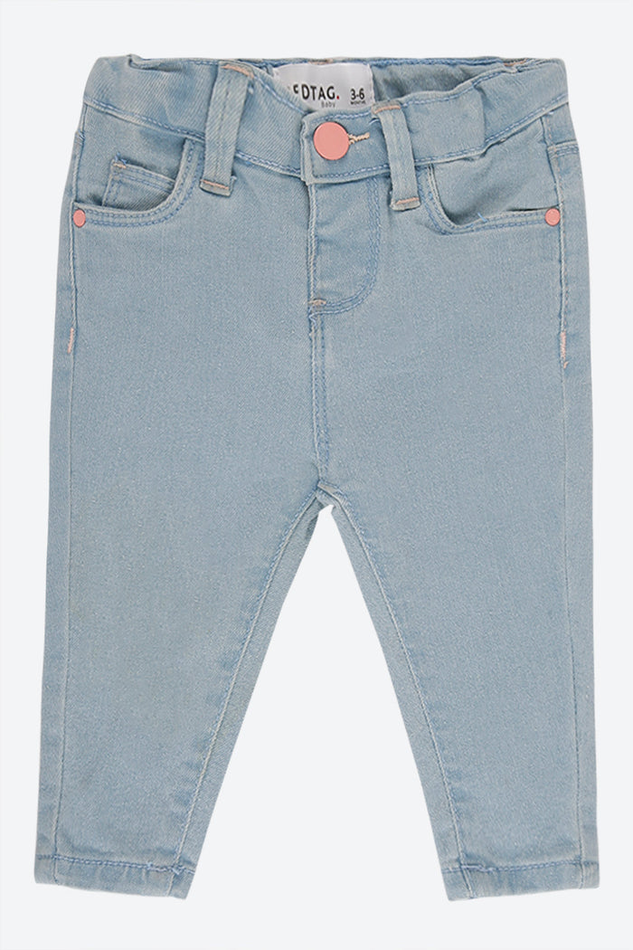 Blue Slim Fit Jeans - REDTAG