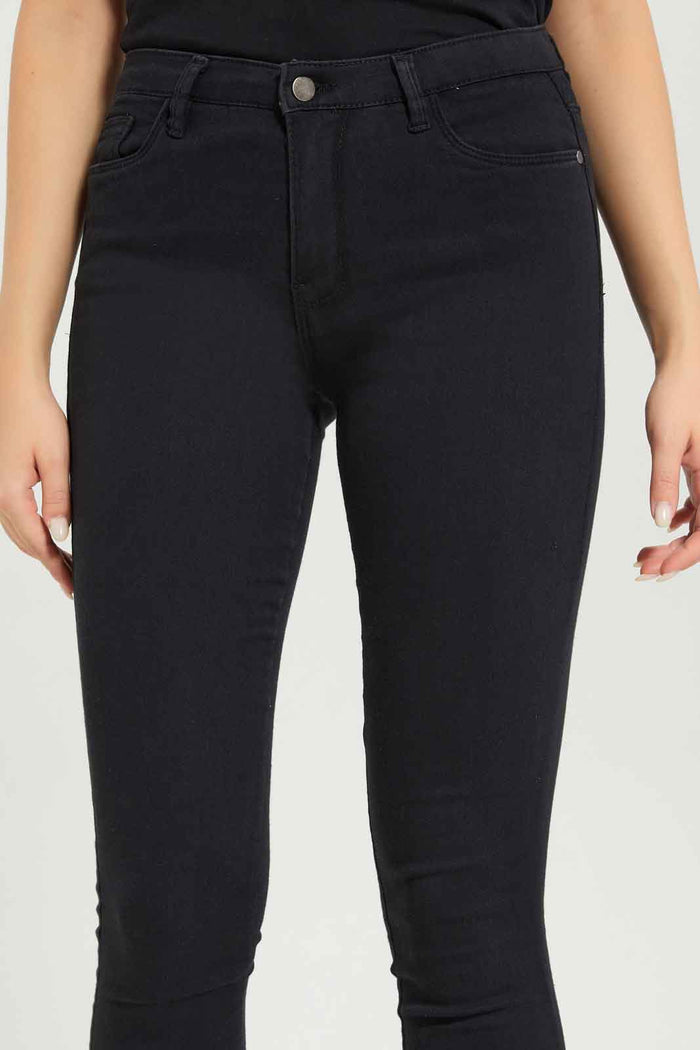 Redtag-Women-Black-Skinny-Mid-Waist-Jeans-Category:Jeans,-Colour:Black,-Deals:New-In,-Dept:Ladieswear,-Filter:Women's-Clothing,-New-In-Women-APL,-Non-Sale,-S23A,-Section:Women,-TBL,-Women-Jeans-Women's-