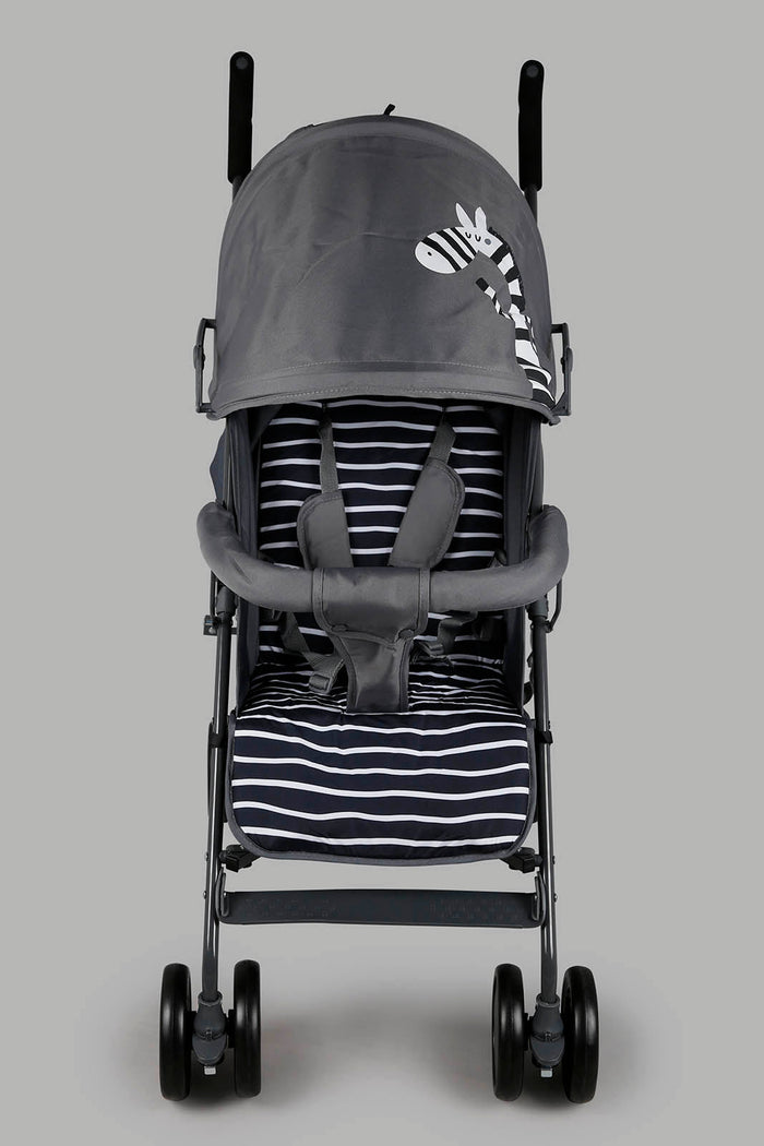 Redtag-Grey-Baby-Stroller-Zebra-Prints-365,-Category:Baby-Carriers-and-Car-Seats,-Colour:Grey,-Filter:Newborn-Accessories,-NBN-Baby-Carriers-and-Car-Seats,-New-In,-New-In-NBN-ACC,-Non-Sale,-Section:Boys-(0-to-14Yrs)-New-Born-Baby-