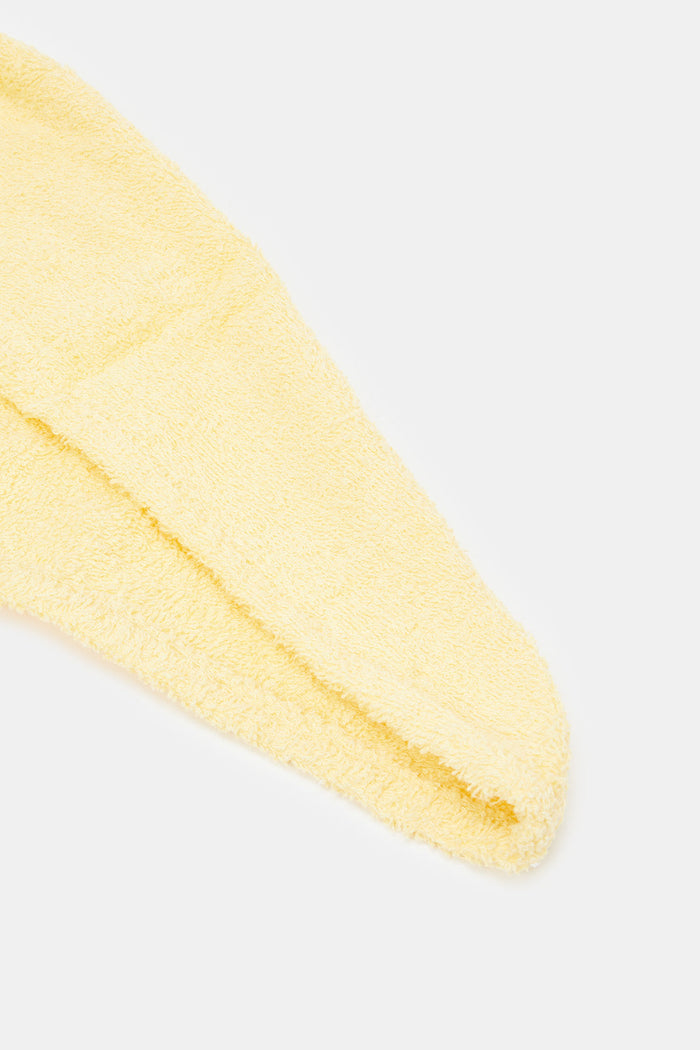 Redtag-Yellow-Hair-Wrap-365,-Category:Robes,-Colour:Yellow,-Deals:New-In,-Filter:Home-Bathroom,-H1:HMW,-H2:BAC,-H3:RBS,-H4:RBS,-HMW-BAC-Robes,-HMWBACRBSRBS,-New-In-HMW-BAC,-Non-Sale,-ProductType:Hair-Wraps,-Season:365,-Section:Homewares,-Style:HAIR-WRAP-Home-Bathroom-